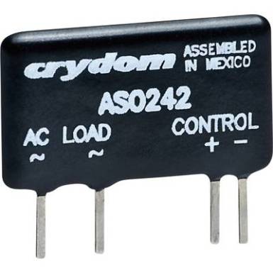 Elektronikus mini SIP ny&aacute;k teljes&iacute;tm&eacute;ny rel&eacute; 1,5 A 12 - 280 V/AC, Crydom ASO241