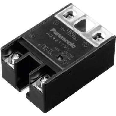 Félvezető relé 40 A 250 V/AC, Panasonic AQA611VL Félvezető relé 40 A 250 V/AC, Panasonic AQA611VL