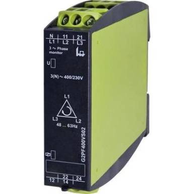 3 fázisú feszültségfigyelő relé, TELE G2PF400VS02 3 fázisú feszültségfigyelő relé, TELE G2PF400VS02