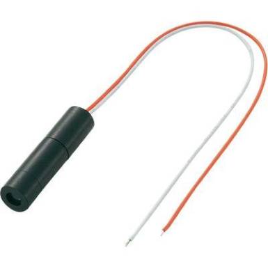 Pontlézer modul 0,95 mW, Lézerosztály 2, piros, LM01RDD-F Pontlézer modul 0,95 mW, Lézerosztály 2, piros, LM01RDD-F