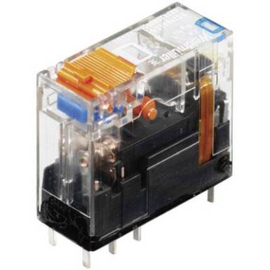 RCI/RCM tartal&eacute;k rel&eacute; 24 V/AC 2 v&aacute;lt&oacute; 8 A 250 V/AC 2000 VA, Weidm&uuml;ller RCI484R24