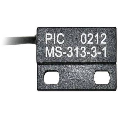 Reed érzékelő lapos házban 1 záró 0,5 A 150 V/DC/ 120 V/AC 10 W, PIC MS-313-3 Reed érzékelő lapos házban 1 záró 0,5 A 150 V/DC/ 120 V/AC 10 W, PIC MS-313-3