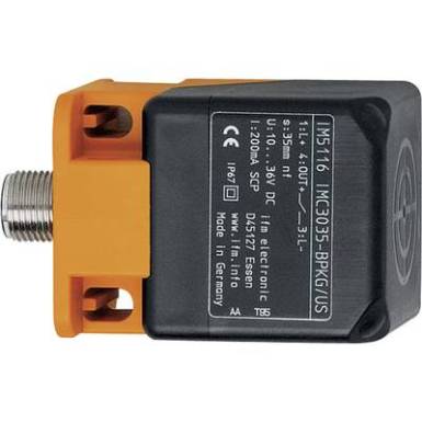 Induktív közelítés érzékelő, kapcsolási távolság: 20 mm, ifm Electronic IM5115 Induktív közelítés érzékelő, kapcsolási távolság: 20 mm, ifm Electronic IM5115