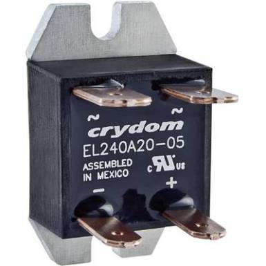 Elektronikus teljesítmény relé 5 A 24-280 V/AC, Crydom EL240A5-12 Elektronikus teljesítmény relé 5 A 24-280 V/AC, Crydom EL240A5-12