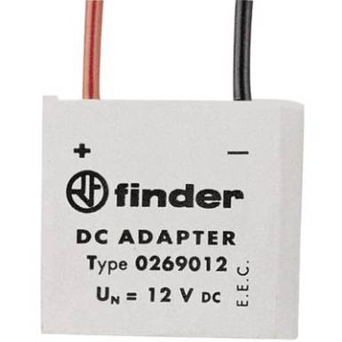 DC adapter a 26-os sorozathoz, Finder 026.9.012 DC adapter a 26-os sorozathoz, Finder 026.9.012