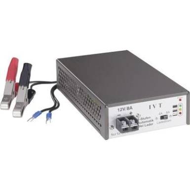 IVT 3 fokozatú ólomakku töltő 12V/4-8A IVT 3 fokozatú ólomakku töltő 12V/4-8A