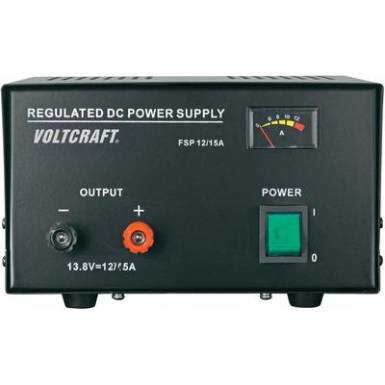 Fix feszültségű labortápegység, stabilizált 13,8V 12A 165W Voltcraft FSP-11312 Fix feszültségű labortápegység, stabilizált 13,8V 12A 165W Voltcraft FSP-11312