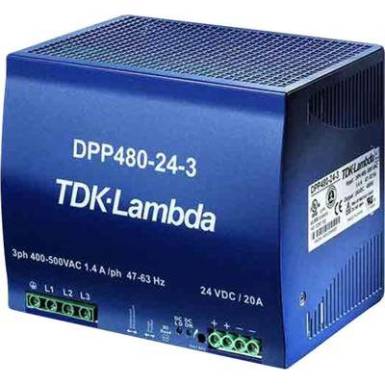 DIN kalapsín tápegység DPP480-24 DIN kalapsín tápegység DPP480-24