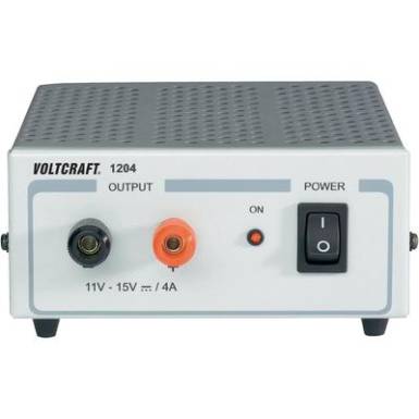 Fix feszültségű, kapcsolóüzemű labortápegység 60W 11-15V 4A, Voltcraft FSP 1204 Fix feszültségű, kapcsolóüzemű labortápegység 60W 11-15V 4A, Voltcraft FSP 1204