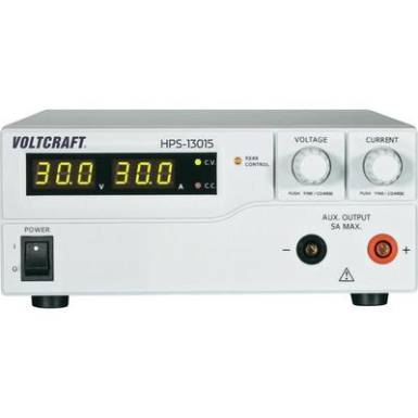 Labortápegység kapcsolóüzemű 1-30V/DC / 0-15A 450W Voltcraft HPS-13015 Labortápegység kapcsolóüzemű 1-30V/DC / 0-15A 450W Voltcraft HPS-13015