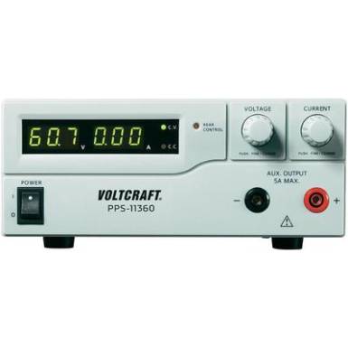 Programozható labortápegység 1-36V/DC / 0-5A 180W Voltcarft PPS-11360 Programozható labortápegység 1-36V/DC / 0-5A 180W Voltcarft PPS-11360