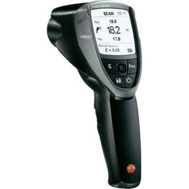 Infrahőm&eacute;rő, t&aacute;vhőm&eacute;rő 50:1 optik&aacute;val -30 t&oacute;l +600 &deg;C-ig Testo 835-T1