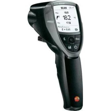 Infrahőmérő, távhőmérő 50:1 optikával -30 tól +600 °C-ig Testo 835-H1 Infrahőmérő, távhőmérő 50:1 optikával -30 tól +600 °C-ig Testo 835-H1