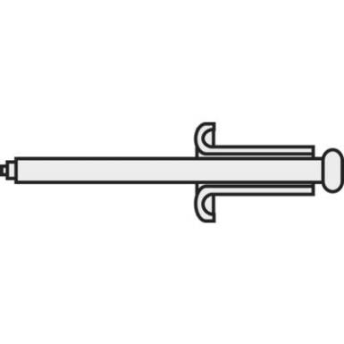 Popszegecs, DIN 7337, 5 X 10 mm, 10 részes Popszegecs, DIN 7337, 5 X 10 mm, 10 részes