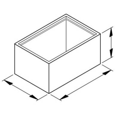 OKW Modulház ABS (H x Sz x Ma) 30 x 20 x 15 mm Fekete OKW Modulház ABS (H x Sz x Ma) 30 x 20 x 15 mm Fekete