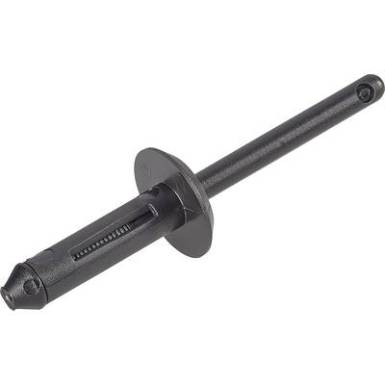 PB Fastener R-LOK műanyag vak szegecs 4.9 x 20.0 x 48.0 x 1.8 x 2.9 x 12.0 mm Lemezméret 3.0 - 6.0 mm PA 6.6/POM Fekete PB Fastener R-LOK műanyag vak szegecs 4.9 x 20.0 x 48.0 x 1.8 x 2.9 x 12.0 mm Lemezméret 3.0 - 6.0 mm PA 6.6/POM Fekete