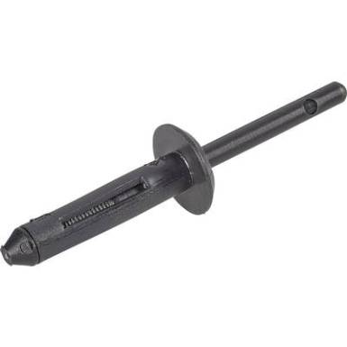 PB Fastener R-LOK műanyag vak szegecs 4.9 x 25.0 x 51.0 x 1.8 x 2.9 x 12.0 Lemezméret 6.0 - 10.0 mm PA 6.6/POM Fekete PB Fastener R-LOK műanyag vak szegecs 4.9 x 25.0 x 51.0 x 1.8 x 2.9 x 12.0 Lemezméret 6.0 - 10.0 mm PA 6.6/POM Fekete