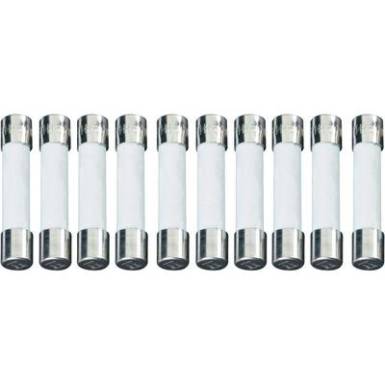 Üvegcsöves biztosíték, gyors F 6,3 x 32 mm 0,1 A 250 V 10 db ESKA 632607 Üvegcsöves biztosíték, gyors F 6,3 x 32 mm 0,1 A 250 V 10 db ESKA 632607