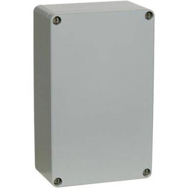 Alumínium dobozok Fibox 7011290 Ezüst-szürke (ral 7001 porbevonat), AL 162609, IP65 Alumínium dobozok Fibox 7011290 Ezüst-szürke (ral 7001 porbevonat), AL 162609, IP65
