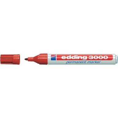 Speciális stift Edding 3000 piros Speciális stift Edding 3000 piros