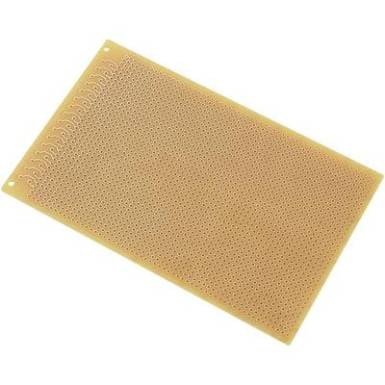 Conrad Euro nyomtatott lap DIN 41612 SU527413 (H x Sz) 160 mm x 100 mm Raszterm&eacute;ret 2.54 mm Kem&eacute;nypap&iacute;r