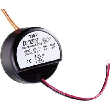 Beépíthető transzformátor 24 V/DC 18 W, Comatec OF/FL/0075.24/E Beépíthető transzformátor 24 V/DC 18 W, Comatec OF/FL/0075.24/E