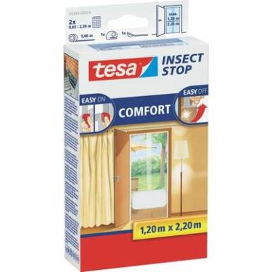 TESA® COMFORT szúnyogháló ajtóra, 2,2 x 1,3 m, fehér TESA® COMFORT szúnyogháló ajtóra, 2,2 x 1,3 m, fehér