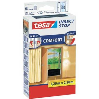 TESA&reg; COMFORT sz&uacute;nyogh&aacute;l&oacute; ajt&oacute;ra, 2,2 x 1,3 m, antracit