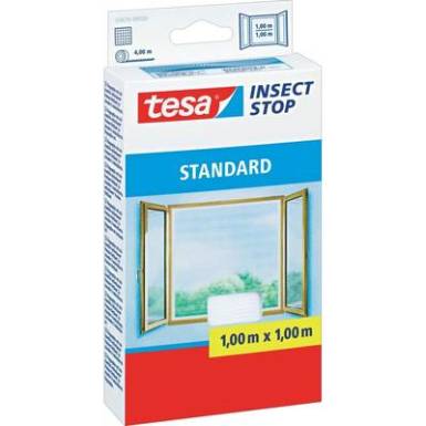 TESA&reg; STANDARD sz&uacute;nyogh&aacute;l&oacute; ablakra, 1 x 1 m, feh&eacute;r