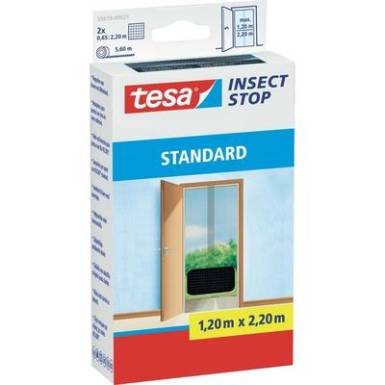 TESA® STANDARD szúnyogháló ajtóra, 2,2 x 1,3 m, antracit, 55679-21 TESA® STANDARD szúnyogháló ajtóra, 2,2 x 1,3 m, antracit, 55679-21