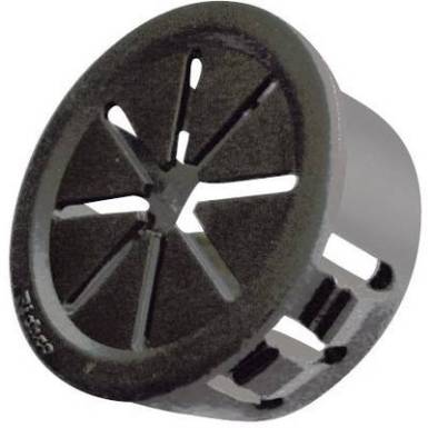 Richco K&aacute;bel&aacute;tvezető, PGSD PGSD-11 Lyuk &empty; 38.1 mm K&aacute;bel&empty; 27 mm Poliamid Fekete
