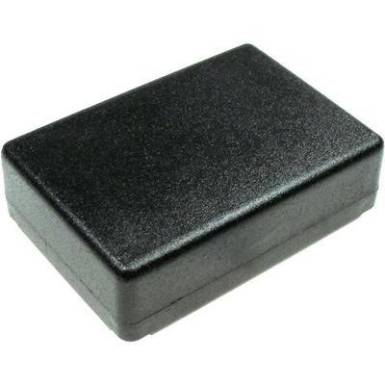Kemo G025 univerzális műanyag műszer doboz, 72x50x21 mm, fekete Kemo G025 univerzális műanyag műszer doboz, 72x50x21 mm, fekete
