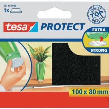 Filzkorong, csúszásgátló, barna, 100MMX80MM, TESA® Filzkorong, csúszásgátló, barna, 100MMX80MM, TESA®