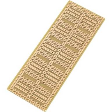Conrad Univerzális IC panel SU527181 (H x Sz) 60 mm x 160 mm Raszterméret 2.54 mm Keménypapír réz borítással Conrad Univerzális IC panel SU527181 (H x Sz) 60 mm x 160 mm Raszterméret 2.54 mm Keménypapír réz borítással