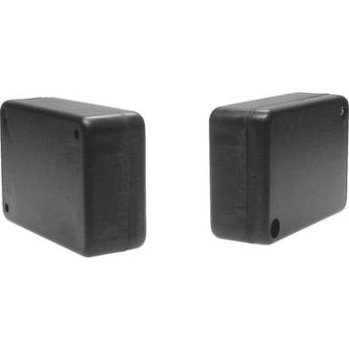 Strapubox műanyag műszerház, 80x55x28 mm, szürke, KK52GR Strapubox műanyag műszerház, 80x55x28 mm, szürke, KK52GR