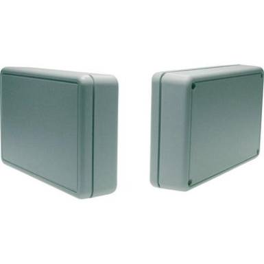 Strapubox műanyag műszerház, 125x74x27 mm, szürke, 2006GR Strapubox műanyag műszerház, 125x74x27 mm, szürke, 2006GR