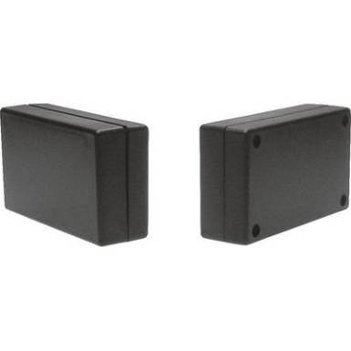 Strapubox műanyag műszerház, 70x40x20 mm, fekete, 2744SW Strapubox műanyag műszerház, 70x40x20 mm, fekete, 2744SW