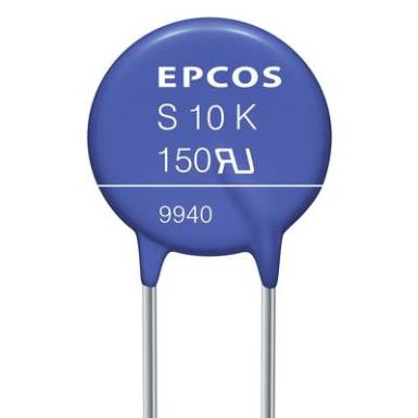 Korong varisztorok S10K320 510 V Epcos S10K320E2K1 1 db Korong varisztorok S10K320 510 V Epcos S10K320E2K1 1 db