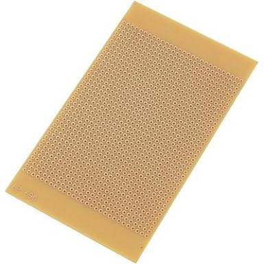 Conrad Kísérleti panel lyukraszterrel SU527696 (H x Sz) 125 mm x 73 mm Raszterméret 2.54 mm Keménypapír Conrad Kísérleti panel lyukraszterrel SU527696 (H x Sz) 125 mm x 73 mm Raszterméret 2.54 mm Keménypapír