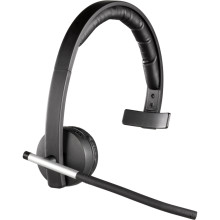 LOGITECH H820E Wireless Headset Mono Headset,Féloldalas,USB,Mikrofon,Wireless,Grey