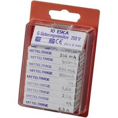 Biztosit&eacute;k k&eacute;szlet 5x20 db MT