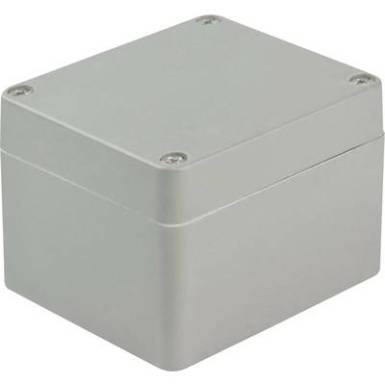 Bopla Euromas poliészter dobozok P 305 30%-ban üvegszál erősítéssel, 80 x 75 x 55 mm, ezüstszürke, RAL 7001 Bopla Euromas poliészter dobozok P 305 30%-ban üvegszál erősítéssel, 80 x 75 x 55 mm, ezüstszürke, RAL 7001