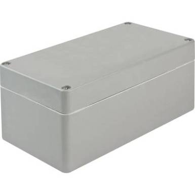 Bopla Euromas poliészter dobozok P 331 30%-ban üvegszál erősítéssel, 220 x 120 x 90 mm, ezüstszürke, RAL 7001 Bopla Euromas poliészter dobozok P 331 30%-ban üvegszál erősítéssel, 220 x 120 x 90 mm, ezüstszürke, RAL 7001