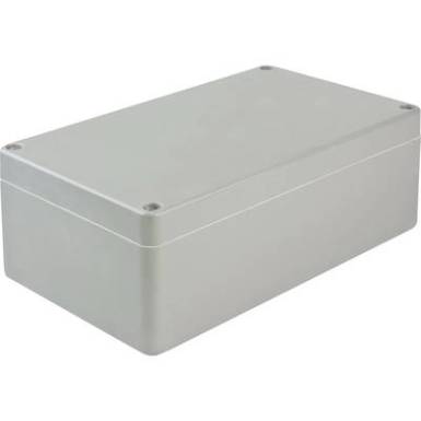 Bopla Euromas poliészter dobozok P 333 30%-ban üvegszál erősítéssel, 260 x 160 x 90 mm, ezüstszürke, RAL 7001 Bopla Euromas poliészter dobozok P 333 30%-ban üvegszál erősítéssel, 260 x 160 x 90 mm, ezüstszürke, RAL 7001