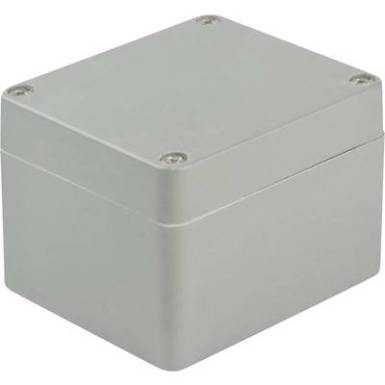 Bopla Euromas poliészter dobozok P 323 30%-ban üvegszál erősítéssel, 55 x 55 x 59 mm, ezüstszürke, RAL 7001 Bopla Euromas poliészter dobozok P 323 30%-ban üvegszál erősítéssel, 55 x 55 x 59 mm, ezüstszürke, RAL 7001