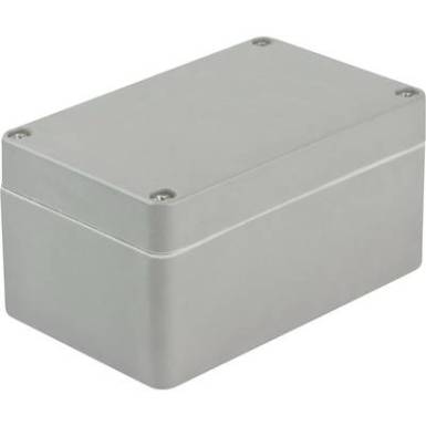 Bopla Euromas poliészter dobozok P 324 30%-ban üvegszál erősítéssel, 110 x 75 x 75.5 mm, ezüstszürke, RAL 7001 Bopla Euromas poliészter dobozok P 324 30%-ban üvegszál erősítéssel, 110 x 75 x 75.5 mm, ezüstszürke, RAL 7001