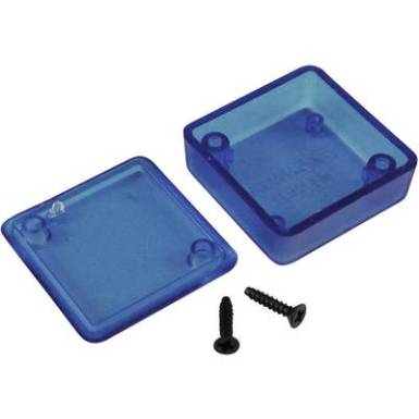 Univerzális műszerdoboz ABS, kék (áttetsző) 35 x 35 x 15 Hammond Electronics 1551NTBU 1 db Univerzális műszerdoboz ABS, kék (áttetsző) 35 x 35 x 15 Hammond Electronics 1551NTBU 1 db