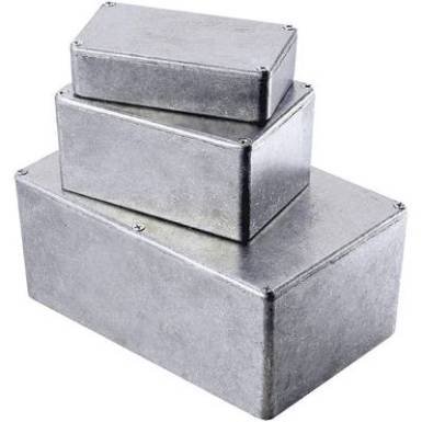 Hammond Electronics alumínium présnyomással készült doboz 1590CBK, 120 x 94 x 57 mm, fekete Hammond Electronics alumínium présnyomással készült doboz 1590CBK, 120 x 94 x 57 mm, fekete