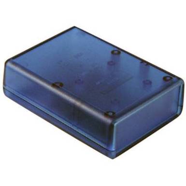 K&eacute;zi műszerdoboz ABS, k&eacute;k (&aacute;tl&aacute;tsz&oacute;) 114 x 36 x 25 Hammond Electronics 1593DTBU, 1db