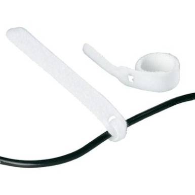 Tépőzáras kábelkötöző 10db-os szett 110 mm x 11 mm fehér színben Fastech 800-010C Tépőzáras kábelkötöző 10db-os szett 110 mm x 11 mm fehér színben Fastech 800-010C